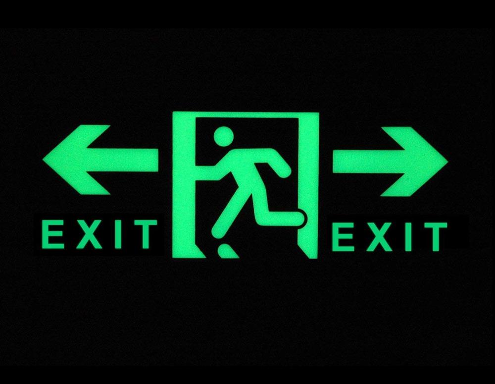 Luminescent Arrow Sticker (12)