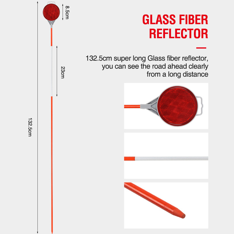 Reflective Snow Stakes Poles (7)