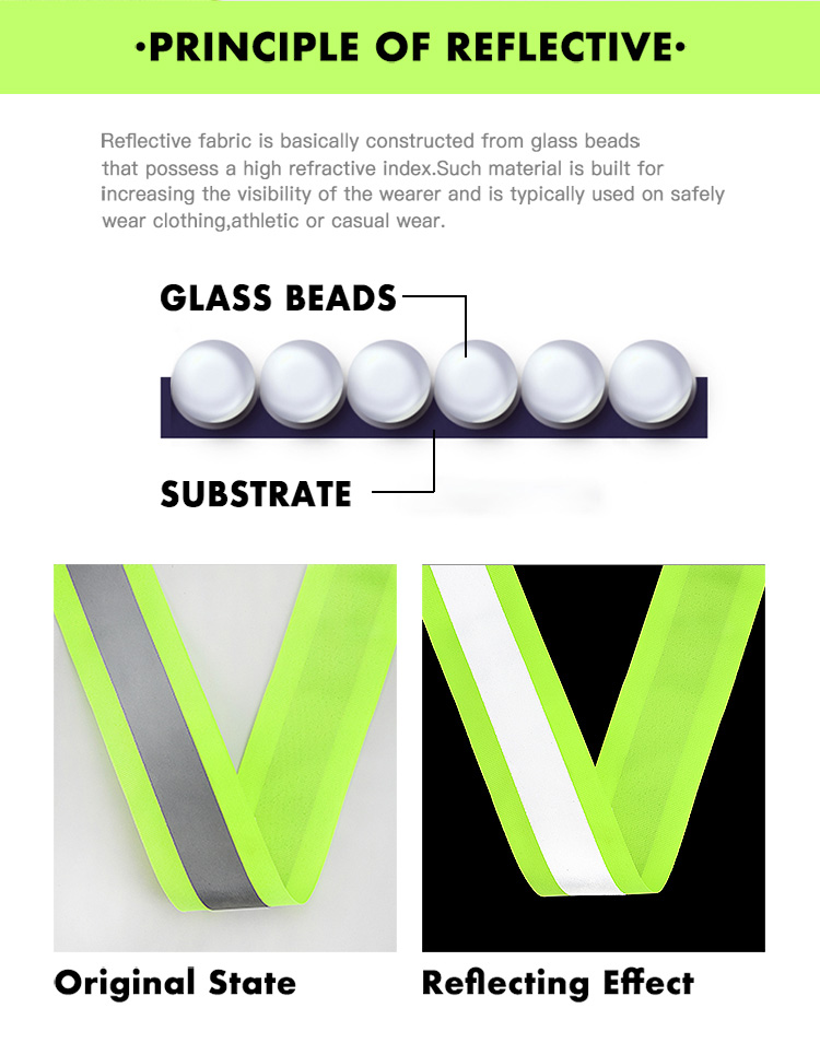 Fluorescent reflective tape (10)
