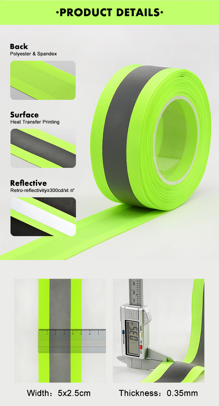 Fluorescent reflective tape (2)